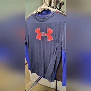 Men's Small Under Armour Short Sleeve Shirt EUC